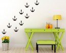 Anchor Pattern Wall Sticker